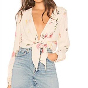 Capulet floral body suit